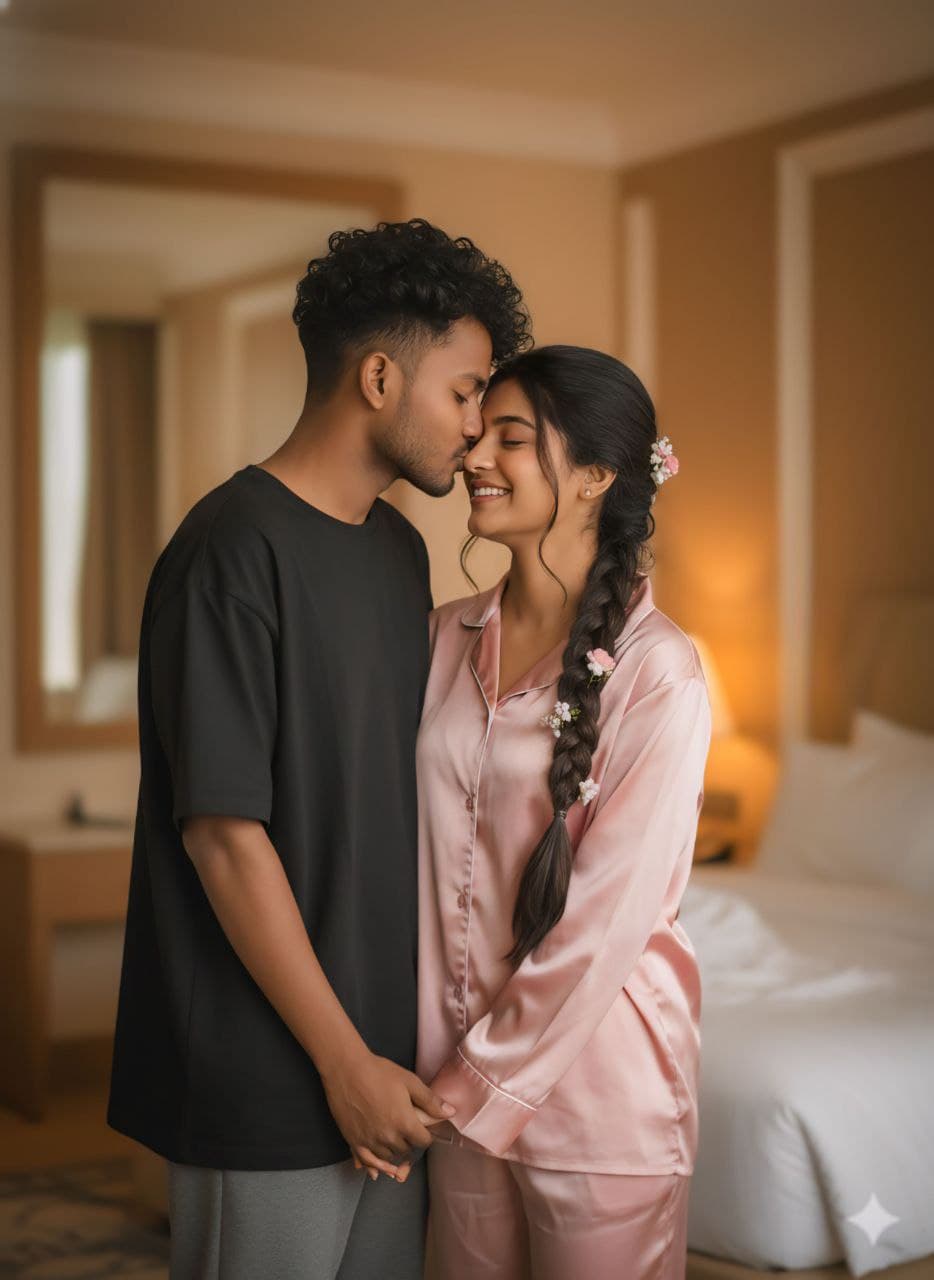 Couples' Intimate Moment Inspired