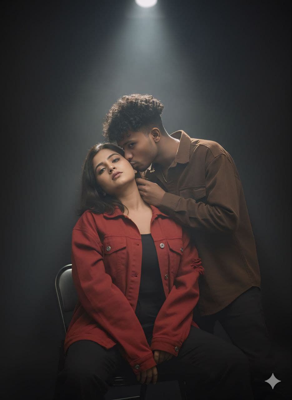 Dramatic Couple Pose Inspired